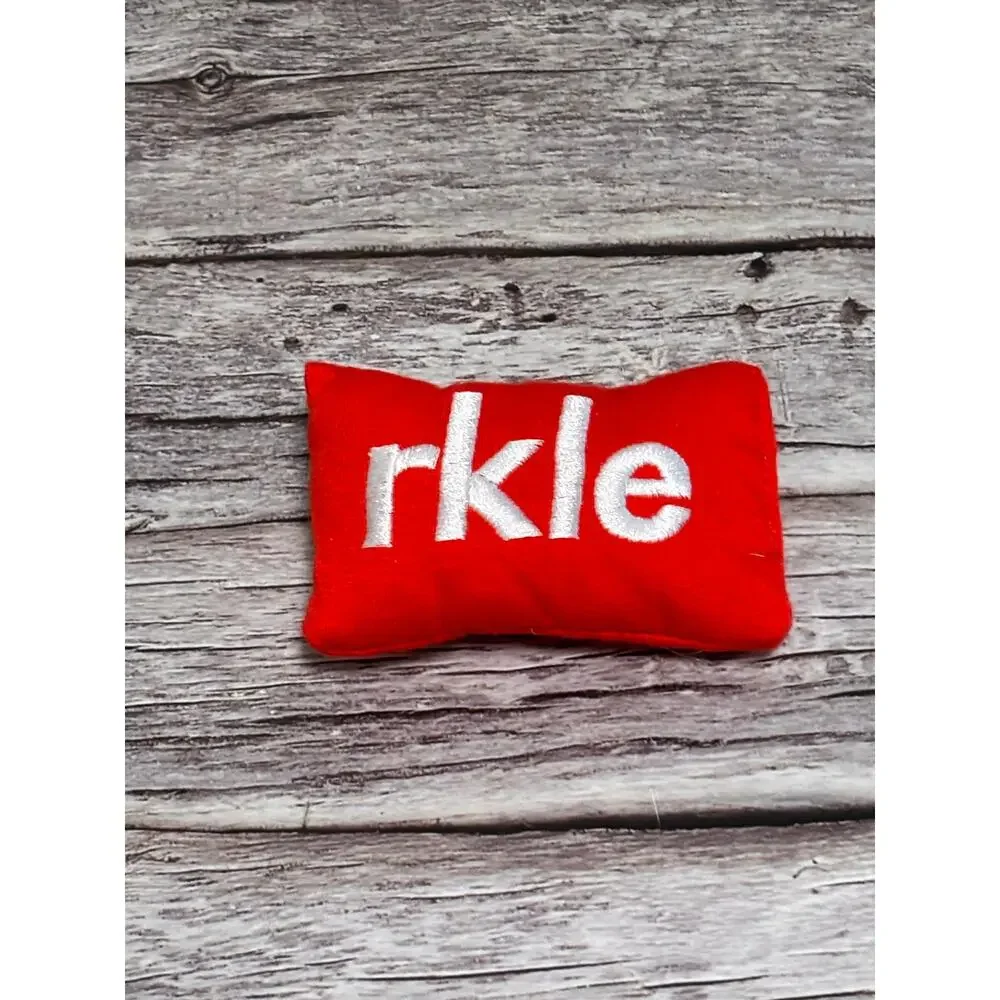 Rainbow High Doll House Red & White Sparkle Pillows Replacement